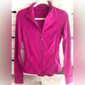 Lululemon hot pink zip up